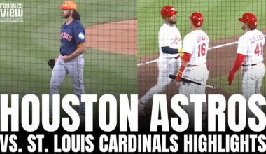 Houston Astros vs. St. Louis Cardinals 2025 Game Highlights | Spencer Arrighetti vs. Miles Mikolas