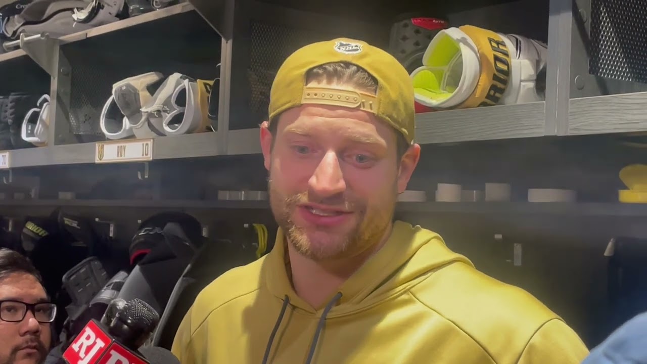 ADIN HILL STRESSES URGENCY OF EVERY GAME IN BUILDING VEGAS GOLDEN KNIGHTS FOR PLAYOFFS