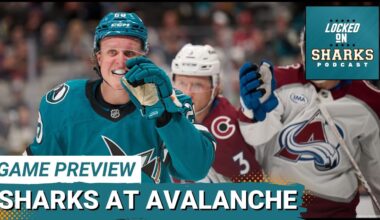 San Jose Sharks at Colorado Avalanche Preview: What You Need To Know