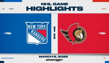 NHL Highlights | Rangers vs. Senators - March 8, 2025