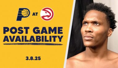 Indiana Pacers Postgame Media Availability at Atlanta Hawks | March 8, 2025