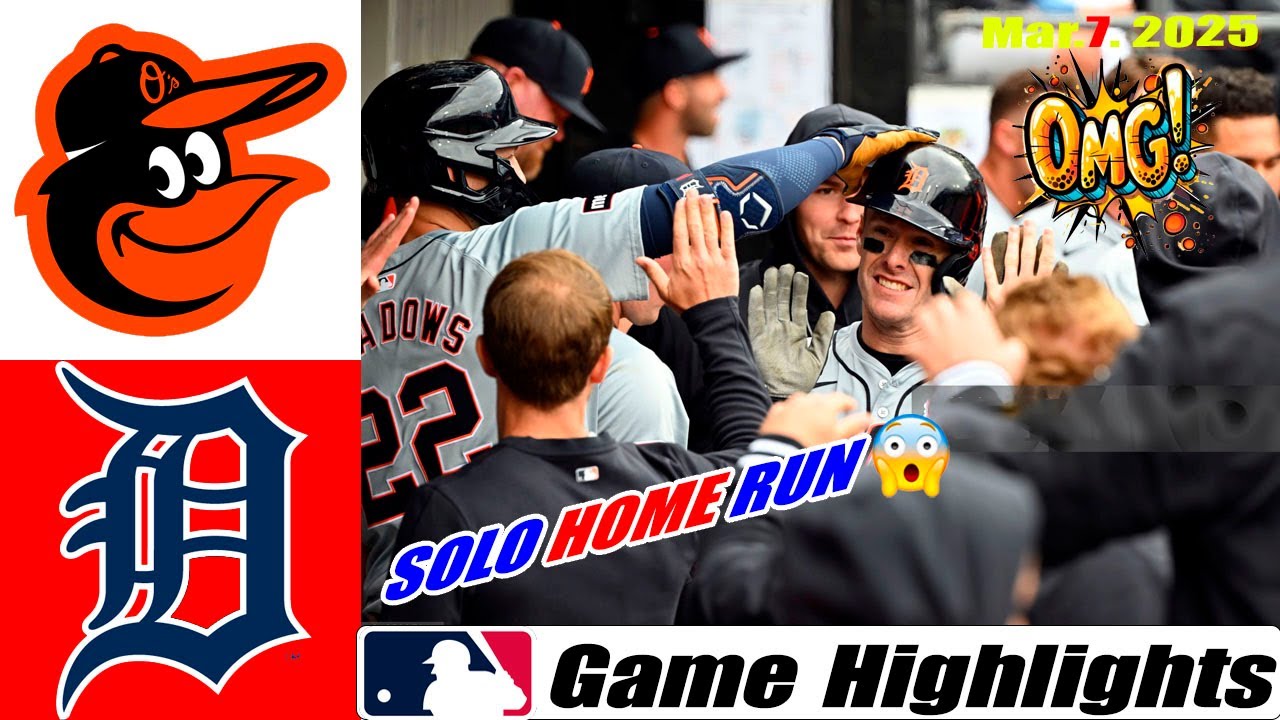Baltimore Orioles Vs. Detroit Tigers Game Highlights | MLB Training Spring 2025