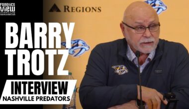 Barry Trotz Breaks Down Nashville Predators Disappointing Season, Trading Luke Schenn & Tommy Novak