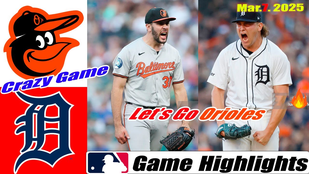 Baltimore Orioles Vs. Detroit Tigers Game Highlights | MLB Training Spring 2025