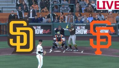 🔴LIVE MLB🔴San Francisco Giants VS San Diego Padres/Baseball Spring training /MLB THE SHOW