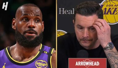 JJ Redick SPEAKS on LeBron’s Injury & Lakers' TOUGH Loss vs Celtics, FULL Postgame Interview