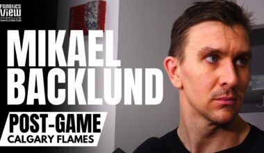 Mikael Backlund Recaps Calgary Flames vs. Dallas Stars, Impressions of Calgary Flames Road Trip