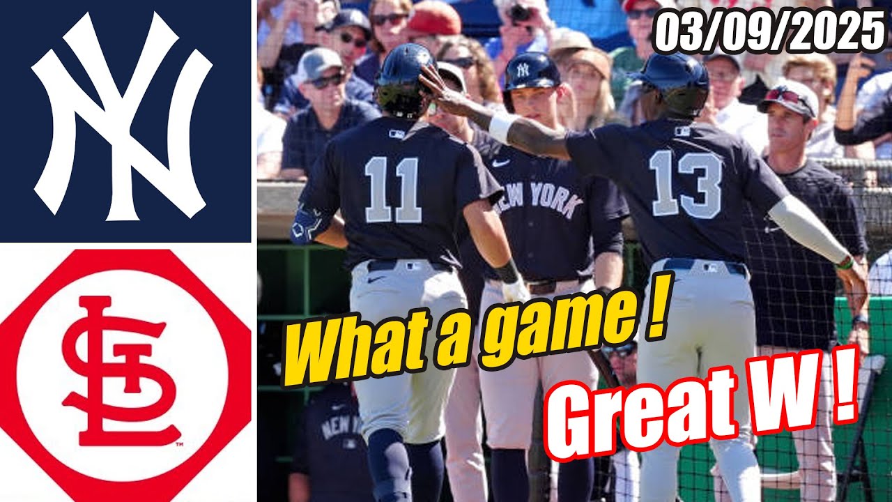 New York Yankees vs St. Louis Cardinals [FULL GAME] Highlights (03/09/2025) | MLB Highlights 2025