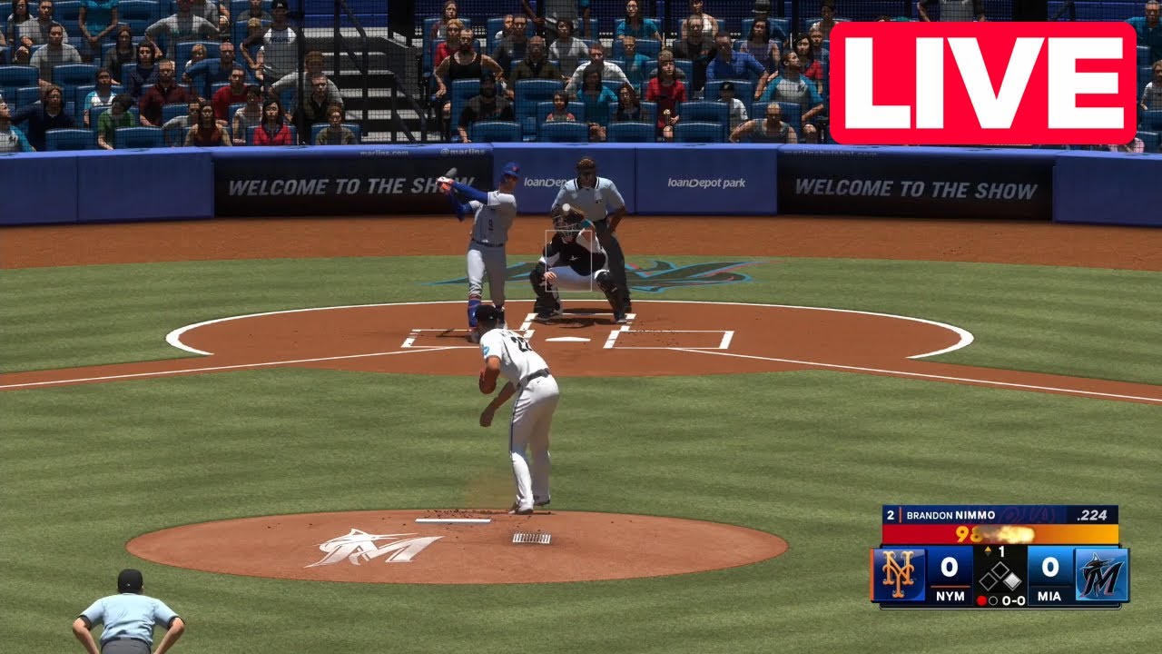 MLB LIVE🔴 New York Mets vs Miami Marlins - 8th March 2025 | MLB Full Game - MLB 24
