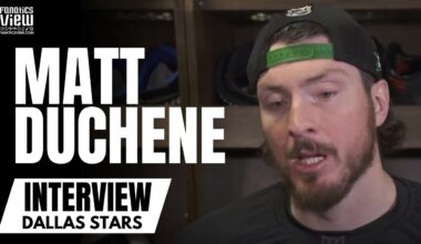 Matt Duchene Reacts to Dallas Stars Trading for Mikko Rantanen: "I Don't Think Anyone Saw It Coming"