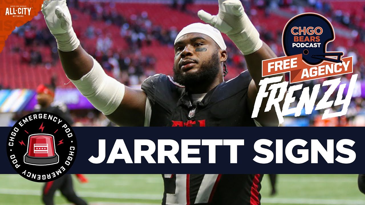 EMERGENCY POD: Grady Jarrett, Dayo Odeyingbo signed by Chicago Bears | CHGO Bears Podcast