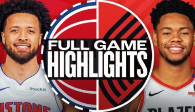 Game Recap: Pistons 119, Trail Blazers 112