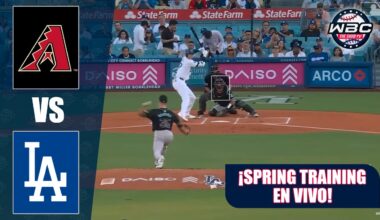 🔴 EN VIVO: Arizona Diamondbacks vs Los Ángeles Dodgers - SPRING TRAINING 2025 - MLB LIVE