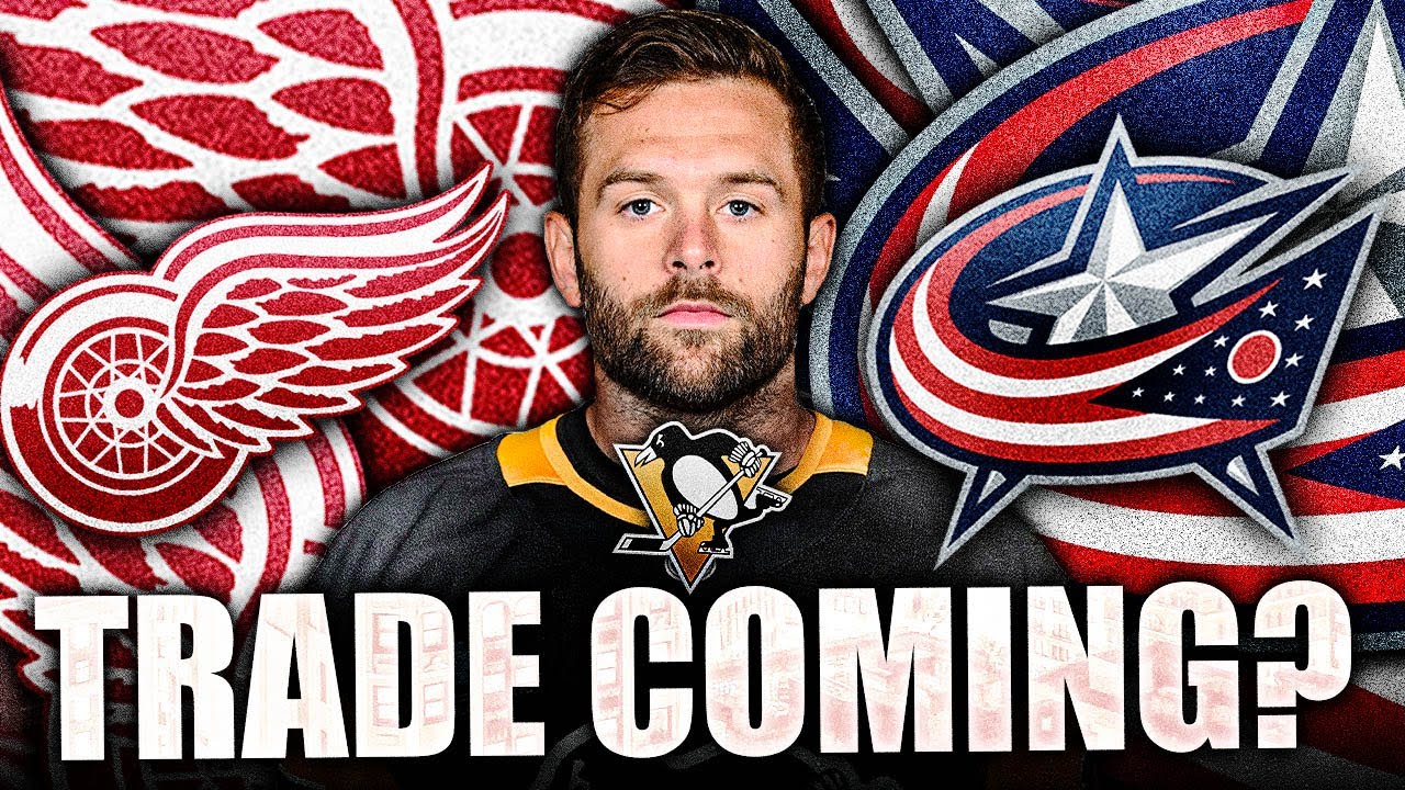 RED WINGS & BLUE JACKETS TRADE TARGET REVEALED: PITTSBURGH PENGUINS TRADE W/ DETROIT? Bryan Rust