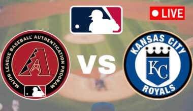 🔴LIVE : Arizona Diamondbacks vs Kansas City Royals | MLB Major League 2025 Live Match Score