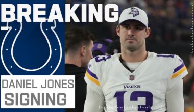 BREAKING NEWS: Daniel Jones Signing 1-Year Deal with the Colts