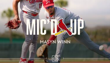 Mic'd Up: Masyn Winn | Spring Training 2025 | St. Louis Cardinals