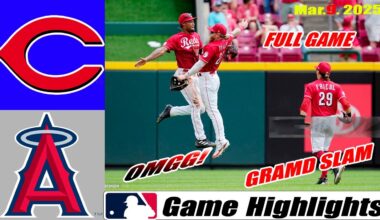 Cincinnati Reds Vs. Los Angeles Angels FULL  Game Highlights | MLB Training Spring 2025