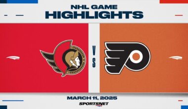 NHL Highlights | Senators vs. Flyers - March 11, 2025
