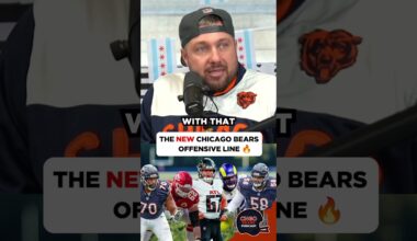 Meet the Chicago Bears NEW offensive line