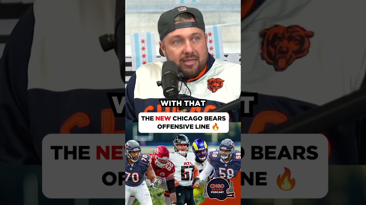 Meet the Chicago Bears NEW offensive line
