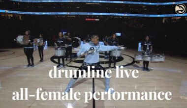 DRUMLine Live 🥁 All-Female Group Full Halftime Performance | International Women's Day