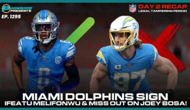 Miami Dolphins Sign Ifeatu Melifonwu & Miss Out On Joey Bosa!