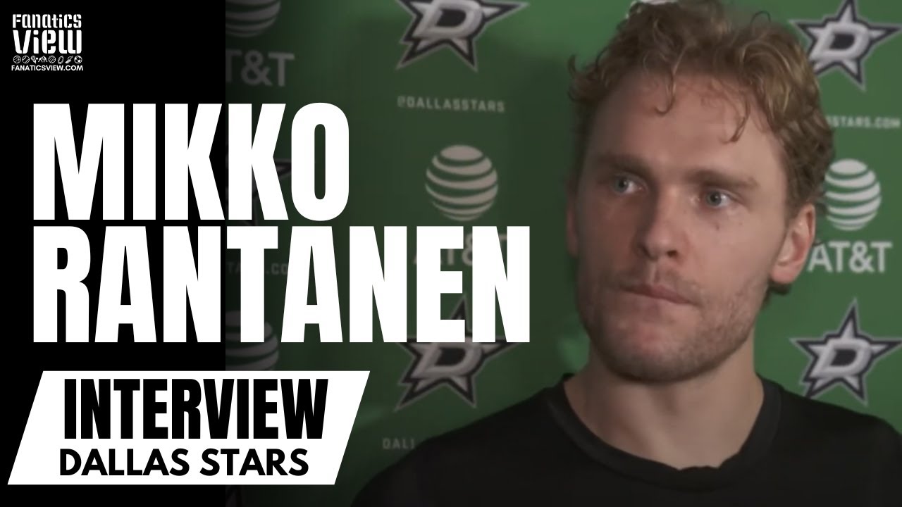 Mikko Rantanen Reacts to Being Traded to Dallas Stars: "It's Exciting. They've Been Very Close"