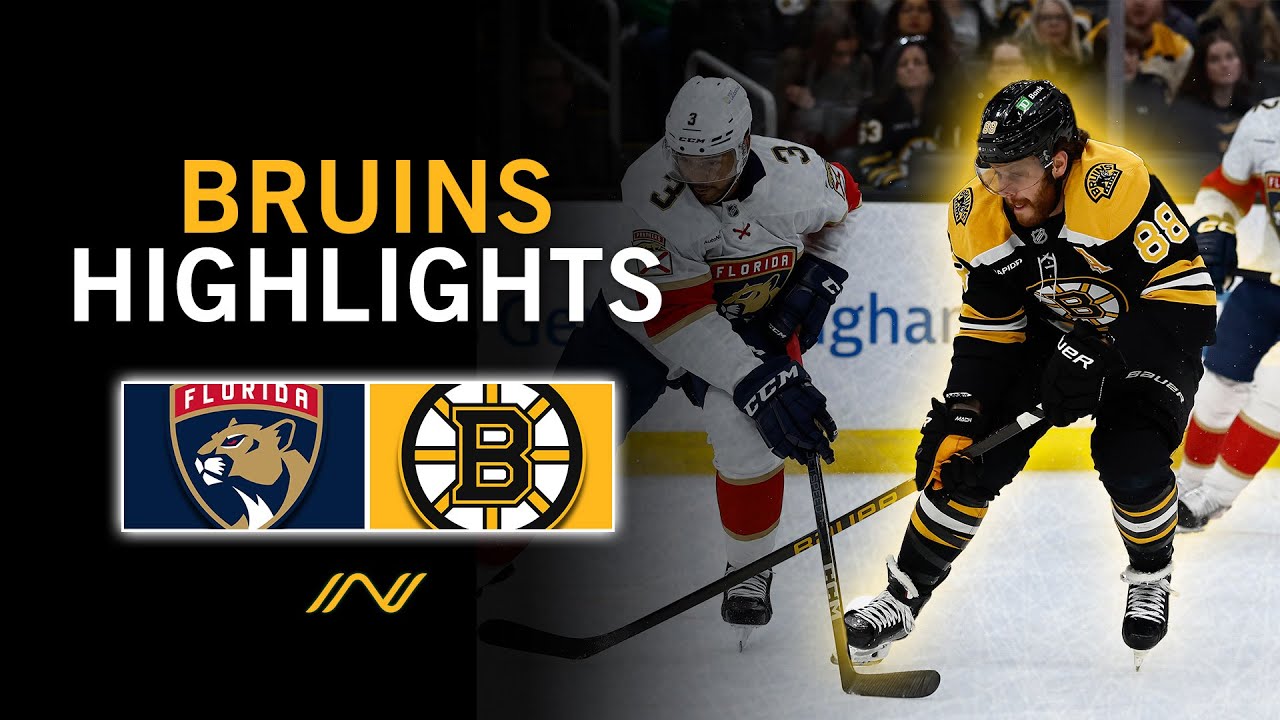 Bruins Analysis: Boston Comes Back In Emotional Contest vs. Florida Panthers