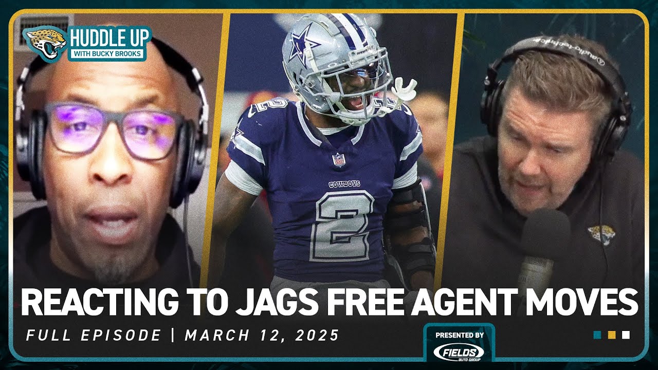 Jaguars Agree to Terms w/ Nine Free Agents | Huddle Up | Jacksonville Jaguars