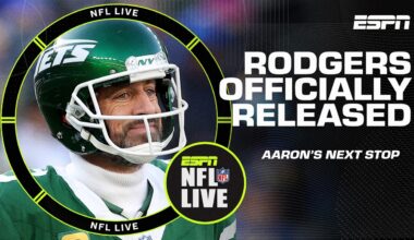 Aaron Rodgers OFFICIALLY RELEASED ➡️ Will he join the Pittsburgh Steelers?! | NFL Live