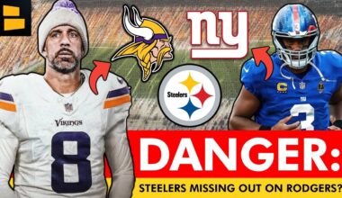 MAJOR Steelers QB Update: Pittsburgh IN DANGER Of Missing Out On Aaron Rodgers & Russell Wilson