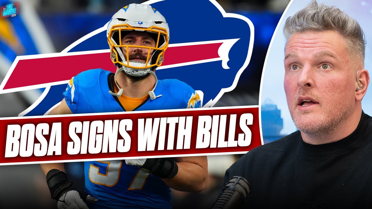 Joey Bosa Signs 1 Year Deal With The Bills, Upsets Mama Bear Bosa?! | Pat McAfee Show
