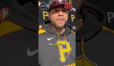 The Pittsburgh Pirates added a fiesty leader to this clubhouse #pittsburghpirates #mlbshorts #mlb