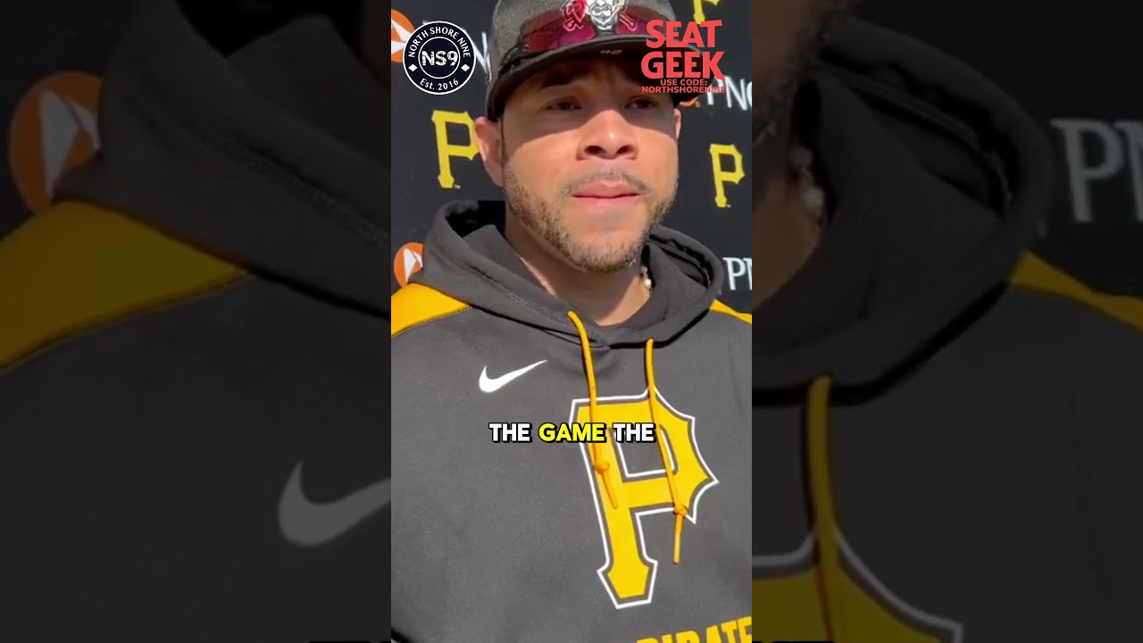 The Pittsburgh Pirates added a fiesty leader to this clubhouse #pittsburghpirates #mlbshorts #mlb