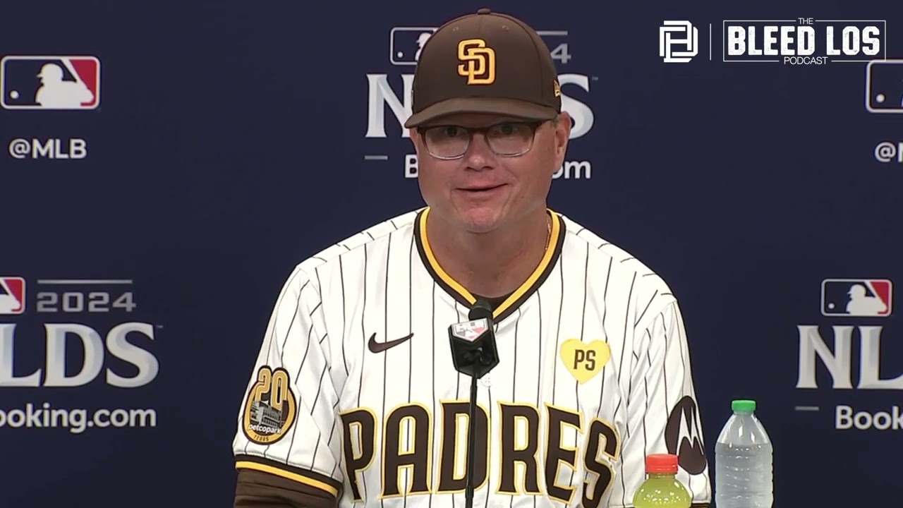 Dodgers Postseason: Padres Manager Mike Shildt discusses Game 3 NLDS win and starter for Game 4