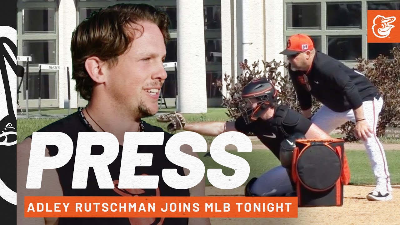 Adley Rutschman Joins MLB Tonight | MLB Network | Baltimore Orioles