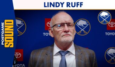 "Frustration Settled In" | Lindy Ruff After Loss To Red Wings | Buffalo Sabres