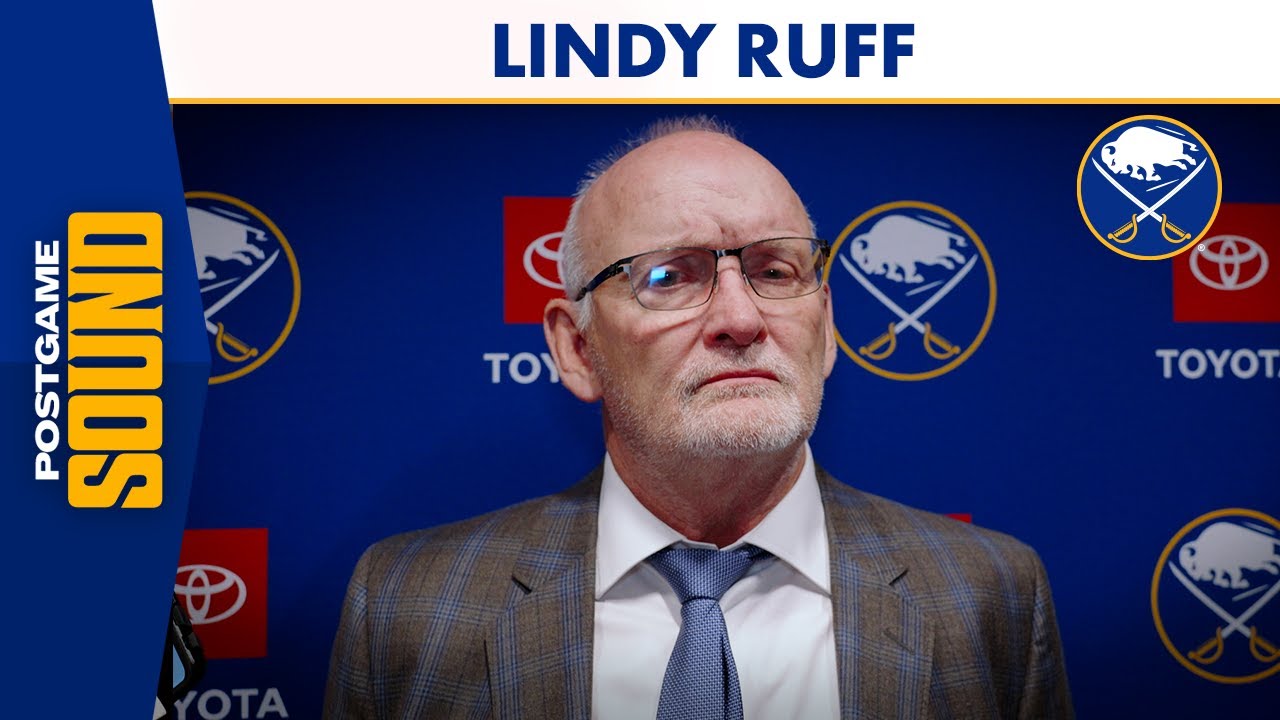 "Frustration Settled In" | Lindy Ruff After Loss To Red Wings | Buffalo Sabres