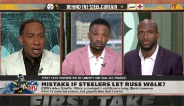 Stephen A. GOES BACK on his Steelers take 🗣️ WE SHOULD SIGN AARON RODGERS! 😯 | First Take