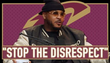 CARMELO ANTHONY SAYS "STOP THE CAVS DISRESPECT"