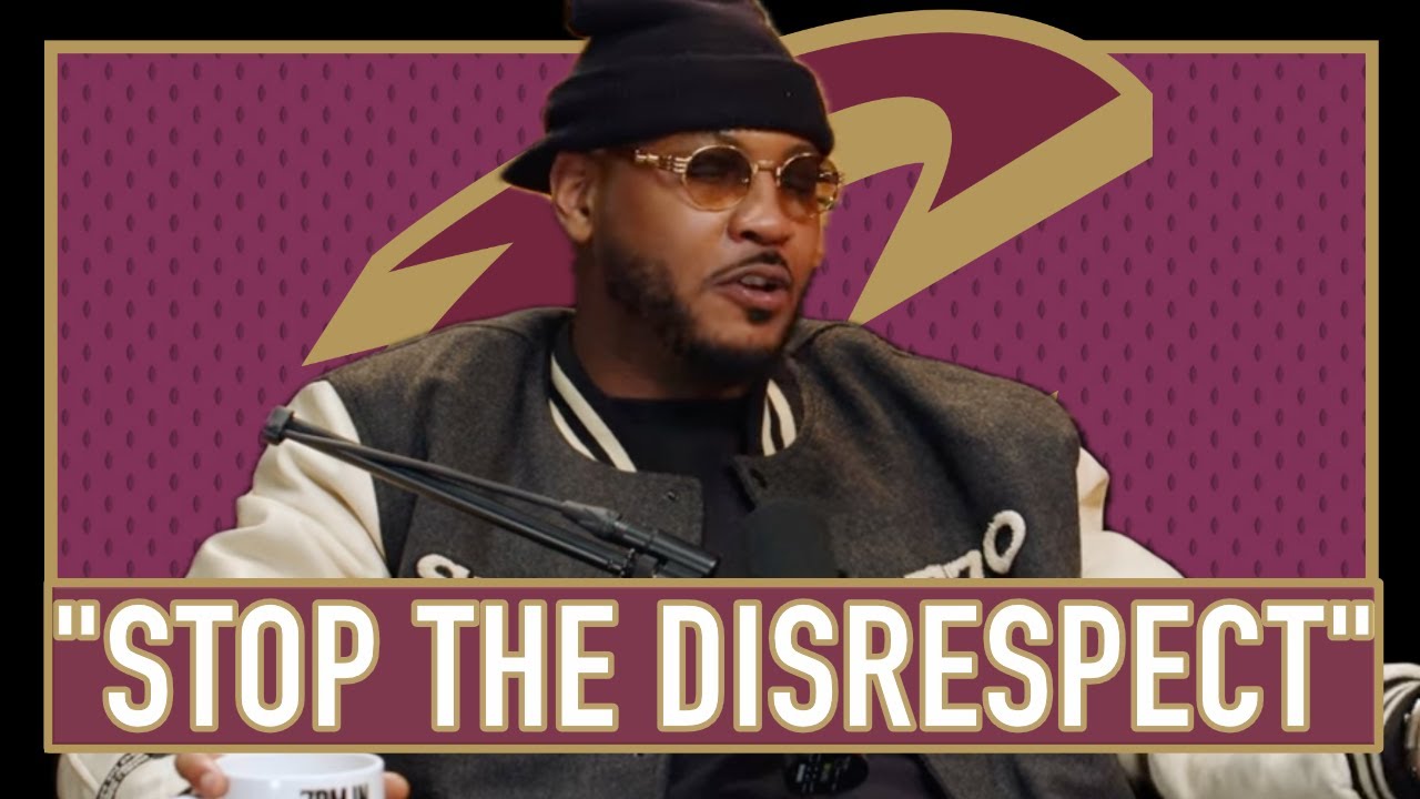 CARMELO ANTHONY SAYS "STOP THE CAVS DISRESPECT"