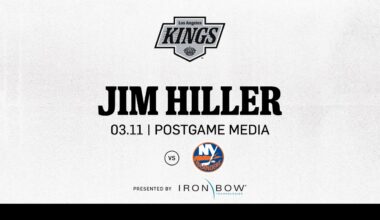 Head Coach Jim Hiller | 03.11.25 LA Kings Win over the New York Islanders | Postgame Media