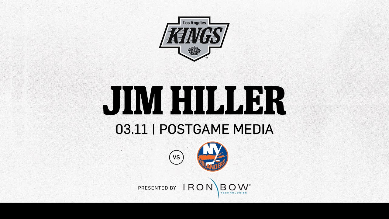Head Coach Jim Hiller | 03.11.25 LA Kings Win over the New York Islanders | Postgame Media