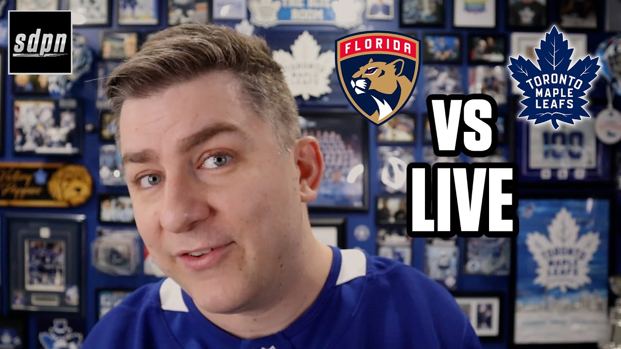 Toronto Maple Leafs vs Florida Panthers LIVE w/ Steve Dangle