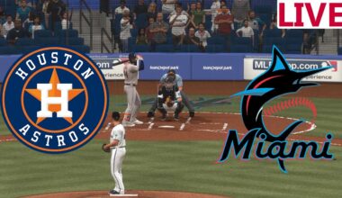 🔴LIVE 🔴Houston Astros VS Miami Marlins / Spring Training 2025/ Mlb the show