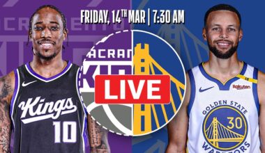 Sacramento Kings at Golden State Warriors [OFFICIAL LIVE STREAM]