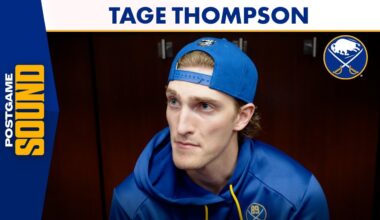 "A Lot Of Emotion And Frustration" | Tage Thompson After Loss To Red Wings | Buffalo Sabres