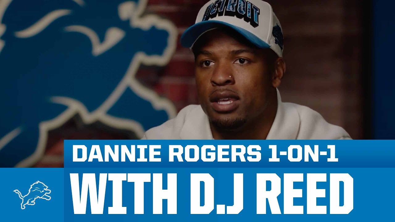D.J. Reed 1-on-1 with Dannie Rogers | Detroit Lions