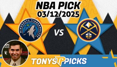 Minnesota Timberwolves vs. Denver Nuggets Pick 3/12/25 NBA Pick Prediction